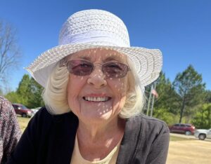 Senior woman smiling